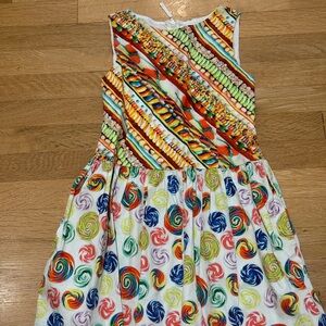 J. Crew Multicolor Swirl Kids Casual Dress